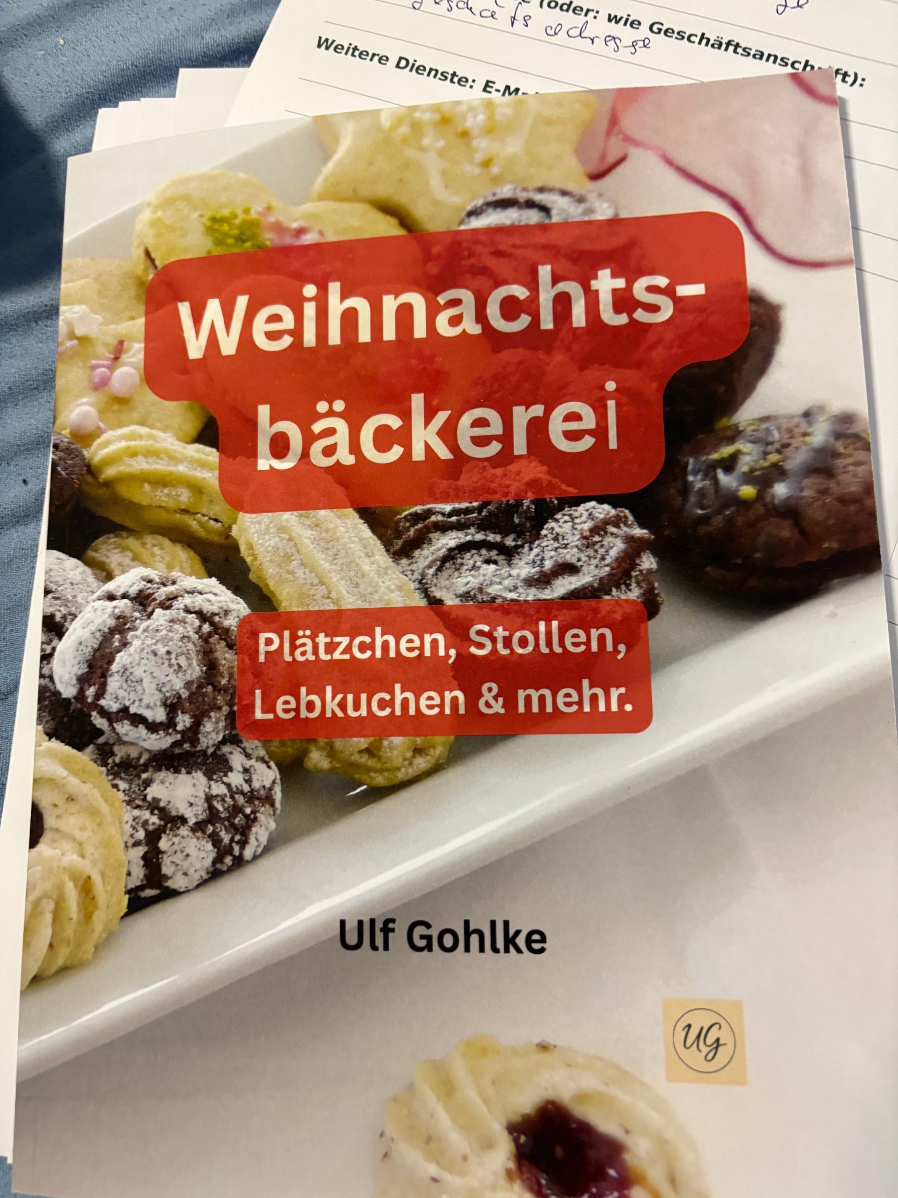 Cover: Weihnachtsbäckerei